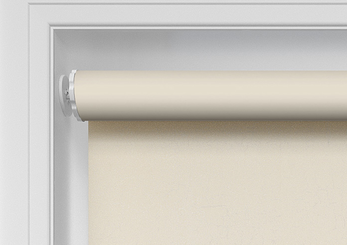 Ajanta (Blackout), Cream - Twist&Fit Roller Blind - Image 10